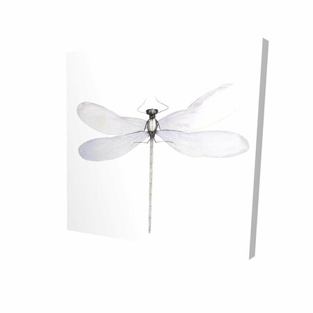 FONDO 12 x 12 in. Delicate Dragonfly-Print on Canvas FO2786210